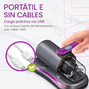 Aspiradora portátil antiácaros con esterilización UV inalámbrica