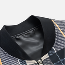 Ansel Plaid Bomber Jacket