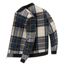 Ansel Plaid Bomber Jacket